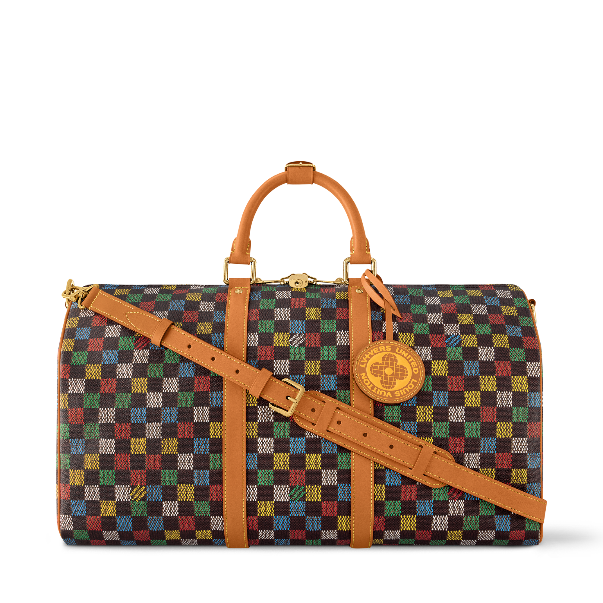 Keepall Bandoulière 50 Damier Ebene - Men Bags | LOUIS VUITTON